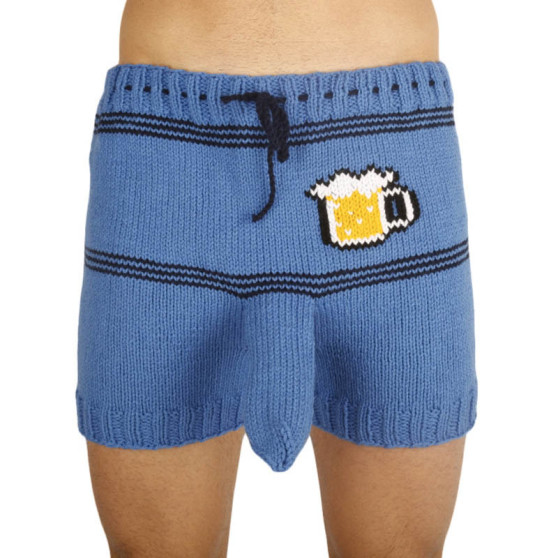 Boxeri largi tricotați manual Infantia (PLET98)
