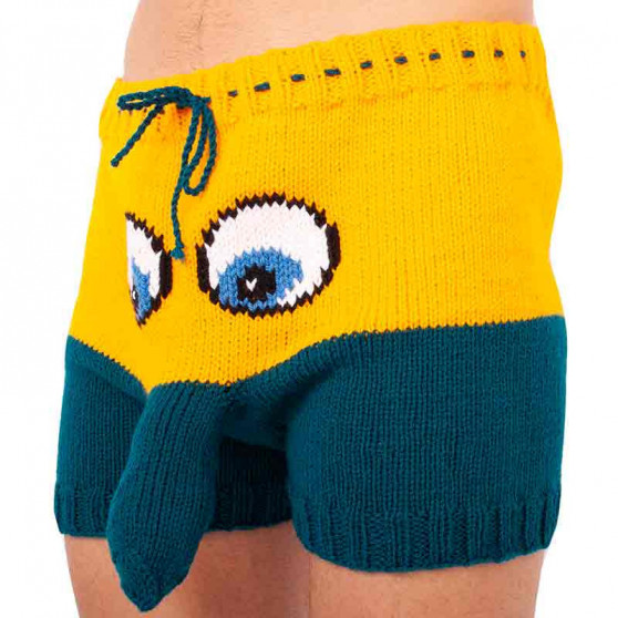 Boxeri largi tricotați manual Infantia (PLET10)