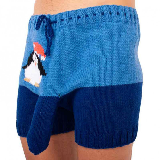 Boxeri largi tricotați manual Infantia (PLET13)