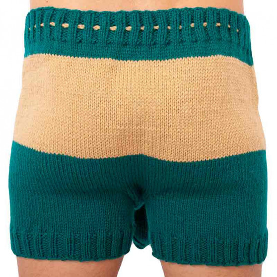 Boxeri largi tricotați manual Infantia (PLET18)