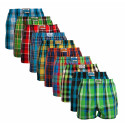 10PACK Boxeri largi bărbați Styx elastic clasic multicolor (A8212234567890)