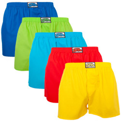 5PACK boxeri largi bărbați Styx elastic clasic multicolor (A96769646869)