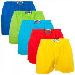 5PACK boxeri lungi bărbați Styx elastic clasic multicolor (A96769646869)