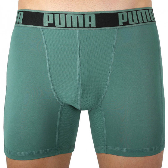 2PACK boxeri pentru bărbați Puma sport Verde (671017001 004)