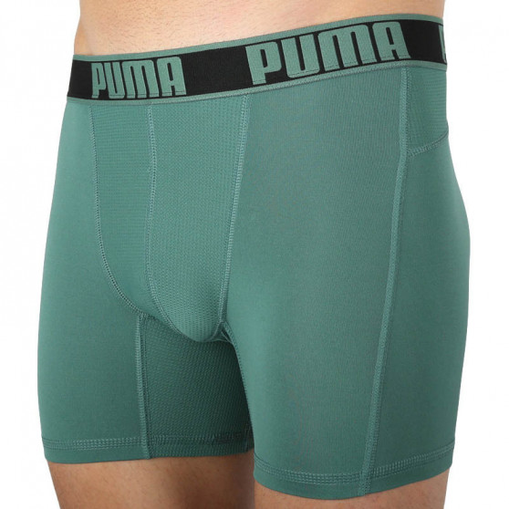 2PACK boxeri pentru bărbați Puma sport Verde (671017001 004)