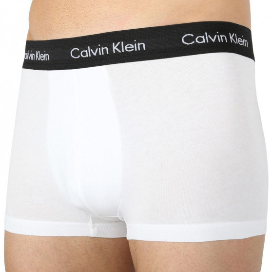3PACK boxeri bărbați Calvin Klein albi (U2664G-M9E)