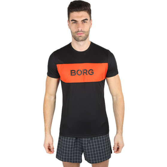 Tricou sport bărbați Bjorn Borg negru (2041-1119-90651)