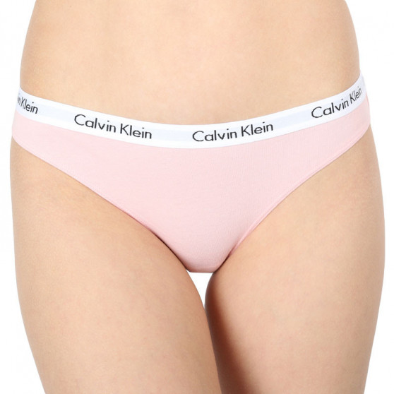 3PACK chiloți damă Calvin Klein multicolori (QD3588E-JMO)