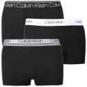 3PACK boxeri bărbați Calvin Klein negri (NB2336A-T6B)