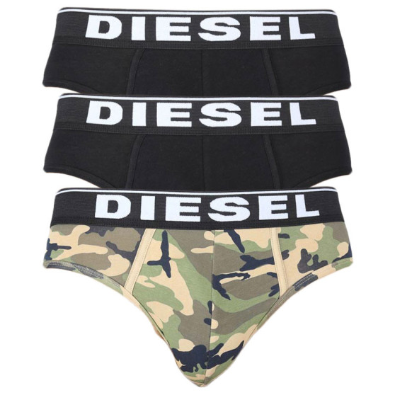 3PACK slipuri bărbați Diesel multicolore (00SH05-0WBAE-E4869)