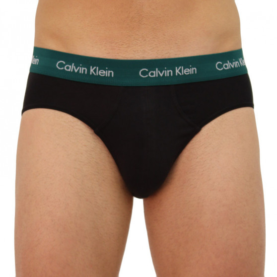 3PACK slipuri bărbați Calvin Klein negre (U2661G-M9F)