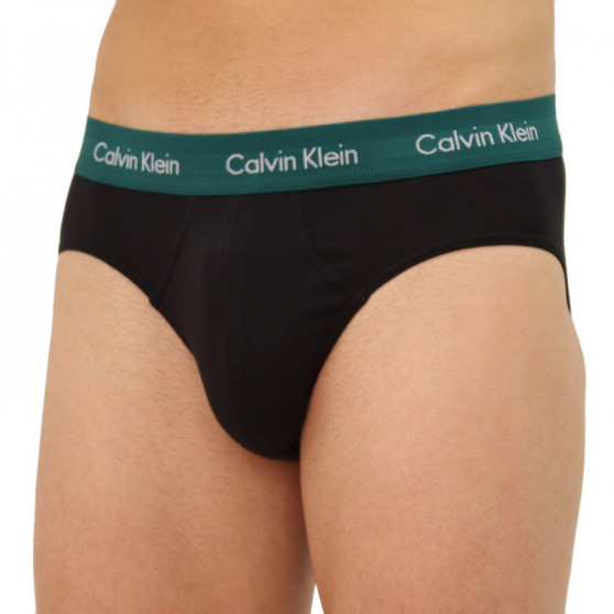3PACK slipuri bărbați Calvin Klein negre (U2661G-M9F)