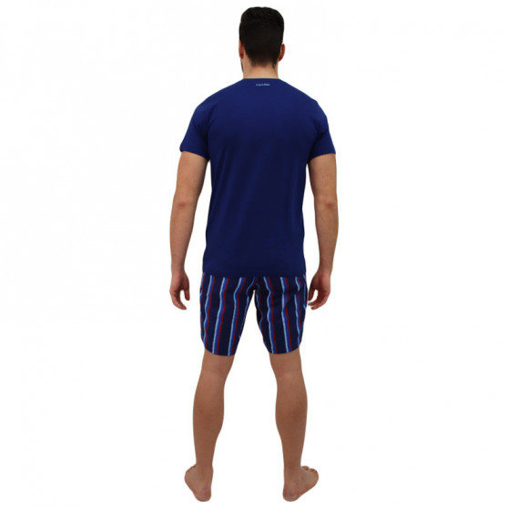 Pijama bărbați Calvin Klein albastră (NM1536E-JVU)
