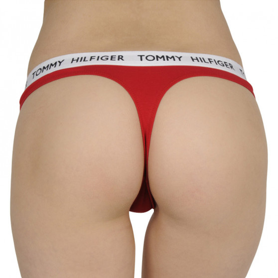 Tanga damă Tommy Hilfiger roșii (UW0UW02198 XCN)