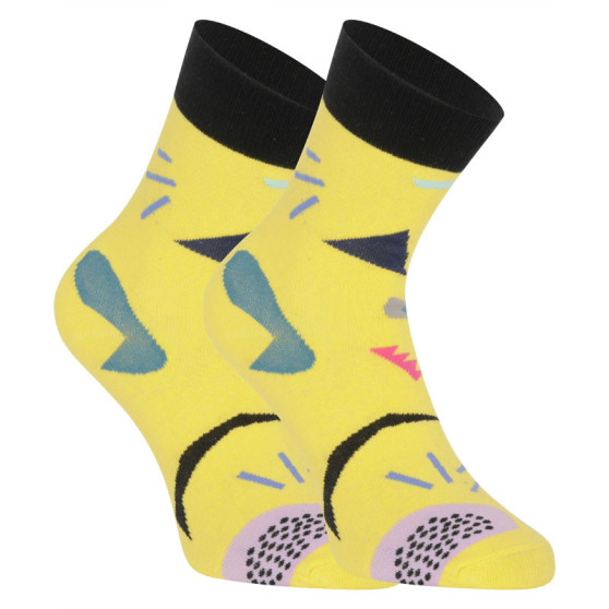Șosete fericite Dots Socks galben (DTS-SX-469-Y)