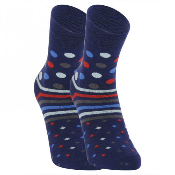 Șosete fericite Dots Socks albastru (DTS-SX-328-G)