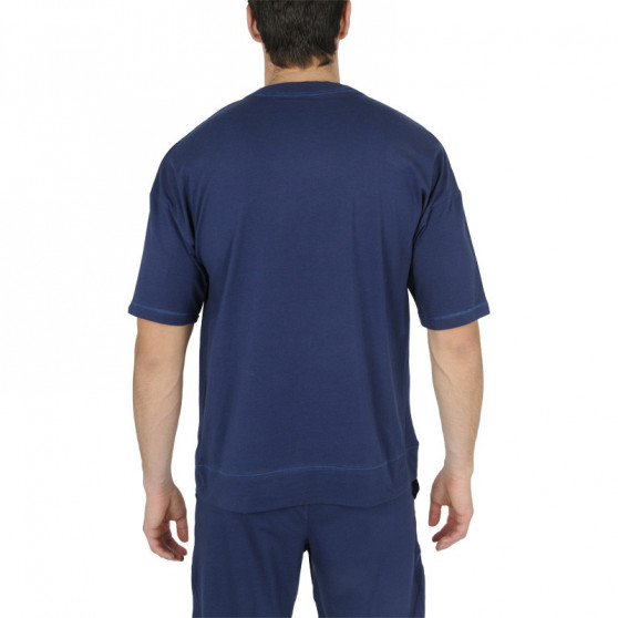 Tricou pentru bărbați CK ONE albastru (NM1793E-C5F)