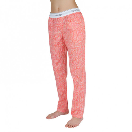 Pantaloni de dormit pentru femei Calvin Klein roșu (QS6158E-SV1)