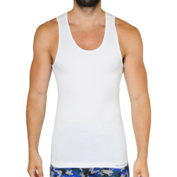 Tricou pentru bărbați Gino bambus alb (58008)