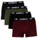 4PACK boxeri bărbați Umbro multicolori (UMUM0316)