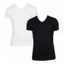 2PACK tricou bărbătesc Gant negru/alb (901002118-111)