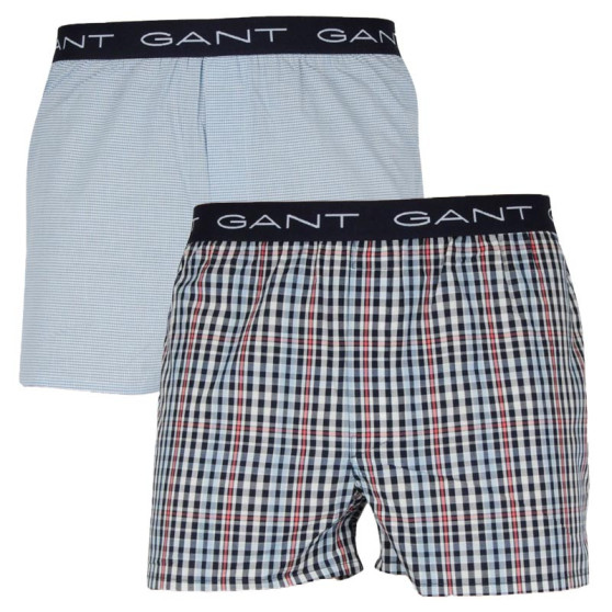 2PACK Boxeri largi bărbați Gant multicolori (902112009-409)