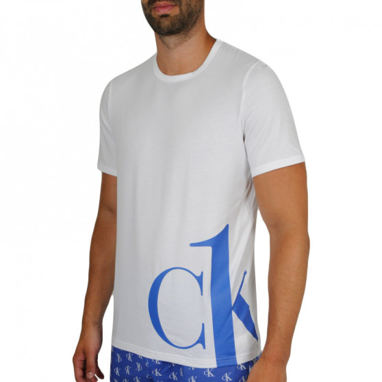 Tricou bărbătesc Calvin Klein alb (NM1904E-KLO)