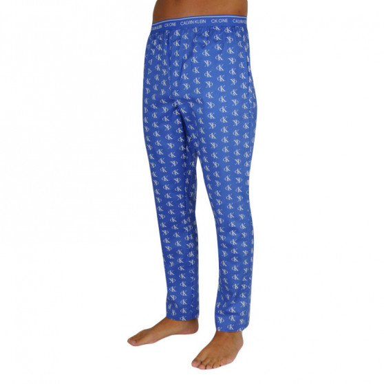 Pantaloni de dormit pentru bărbați CK ONE albastru (NM1869E-J8W)