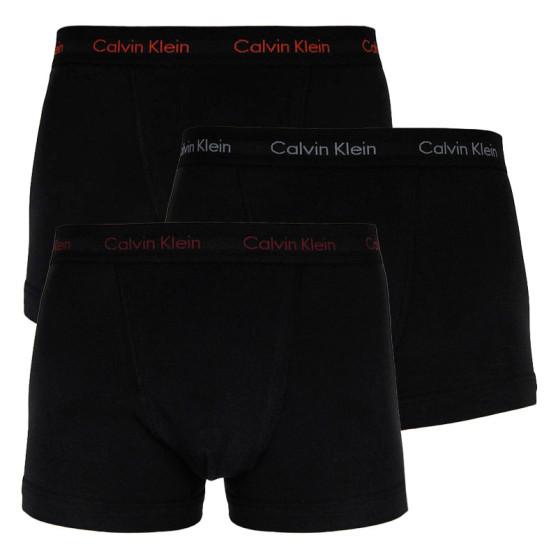 3PACK boxeri bărbați Calvin Klein negri (U2662G-MC9)