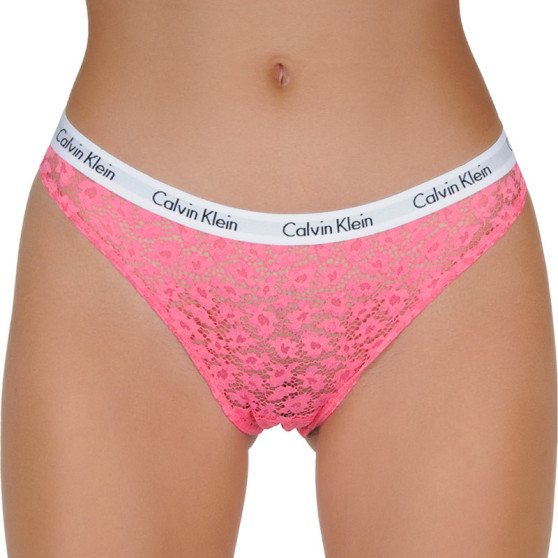 Chiloți damă brazilieni Calvin Klein roz (QD3859E-THV)