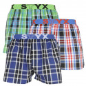 3PACK Boxeri largi bărbați Styx elastic sport multicolor (B83203739)