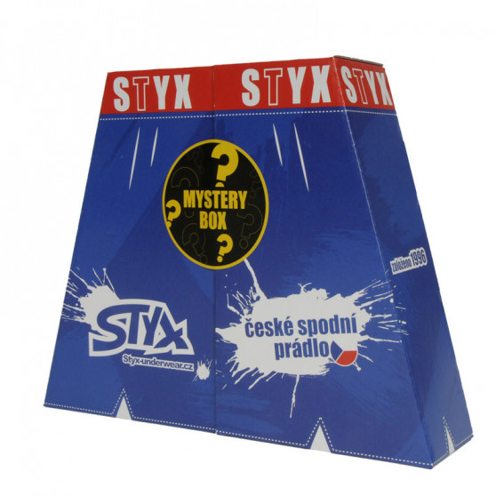 MYSTERY BOX - 5PACK Boxeri damă  elastic sport multicolor Styx