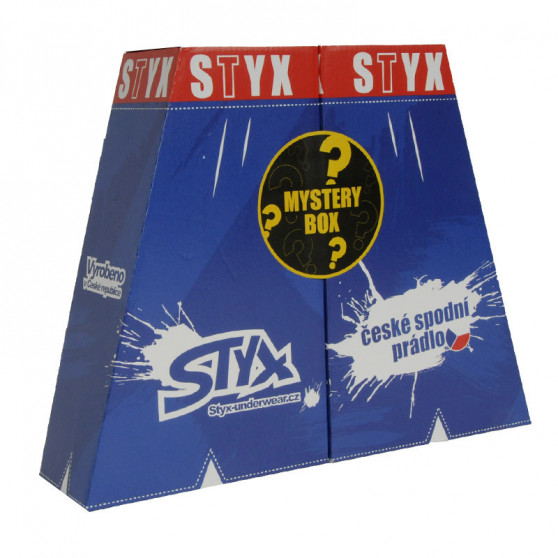 MYSTERY BOX - 5PACK chiloți damă  elastic clasic multicolor Styx