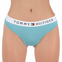Tanga pentru femei Tommy Hilfiger albastru (UW0UW01555 MSK)