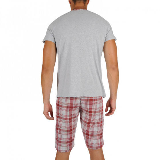 Pijama bărbați Monabella roșie (MNB-Y-8940)