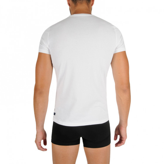 2PACK tricou pentru bărbați S.Oliver V-neck alb (172.11.899.12.130.0100)