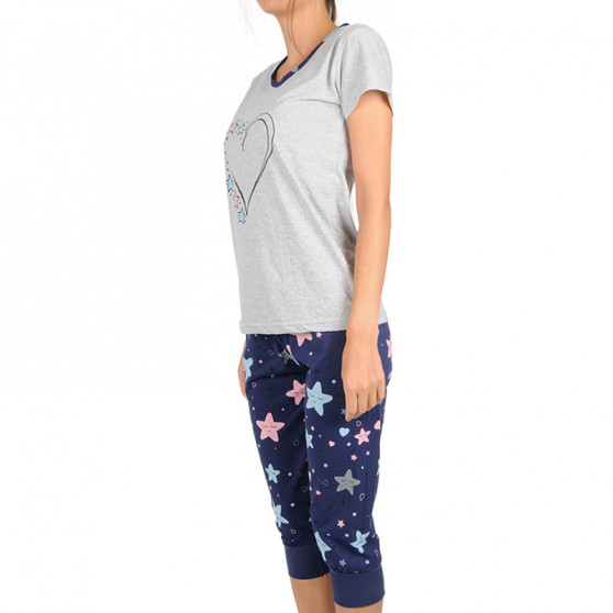 Pijama damă La Penna multicoloră (LAP-Y-13271)