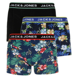 3PACK boxeri bărbați Jack and Jones multicolori (12171253)
