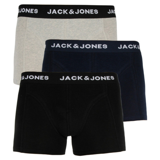 3PACK boxeri bărbați Jack and Jones multicolori (12160750)