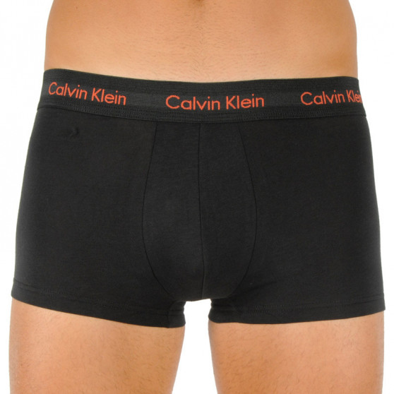 3PACK boxeri bărbați Calvin Klein negri (U2664G-WHN)