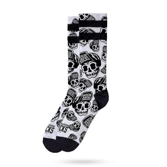 Șosete American Socks Skater Skull (AS048)