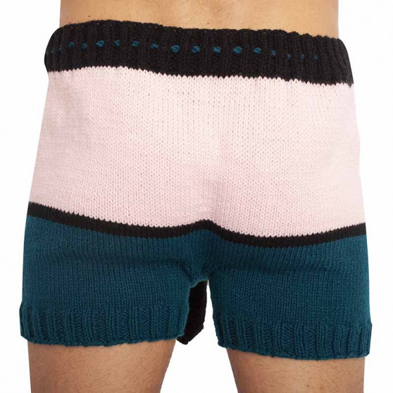 Boxeri largi tricotați manual Infantia (PLET268)