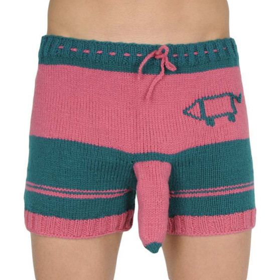 Boxeri largi tricotați manual Infantia (PLET271)