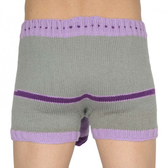 Boxeri largi tricotați manual Infantia (PLET277)