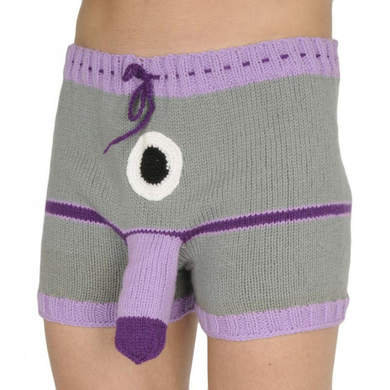 Boxeri largi tricotați manual Infantia (PLET277)