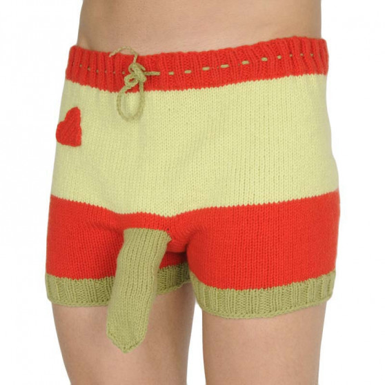 Boxeri largi tricotați manual Infantia (PLET278)
