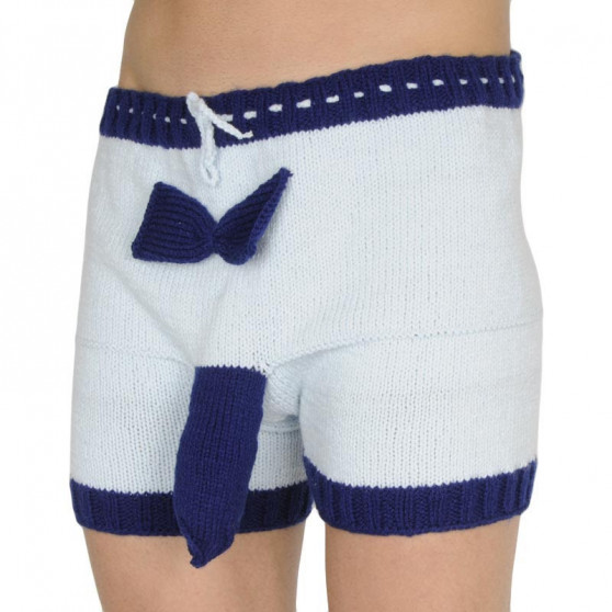 Boxeri largi tricotați manual Infantia (PLET279)