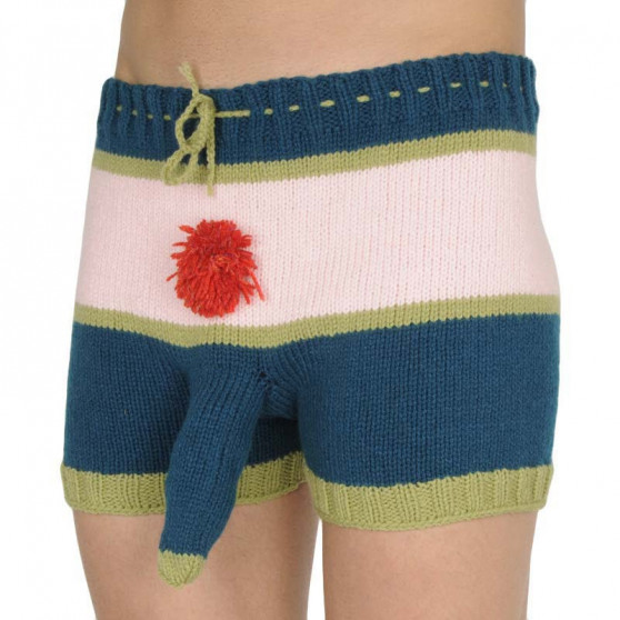 Boxeri largi tricotați manual Infantia (PLET281)