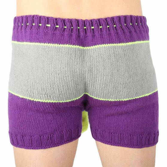 Boxeri largi tricotați manual Infantia (PLET290)