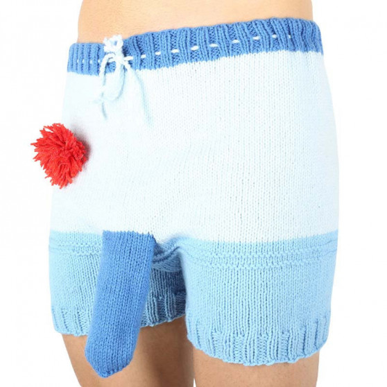 Boxeri largi tricotați manual Infantia (PLET291)
